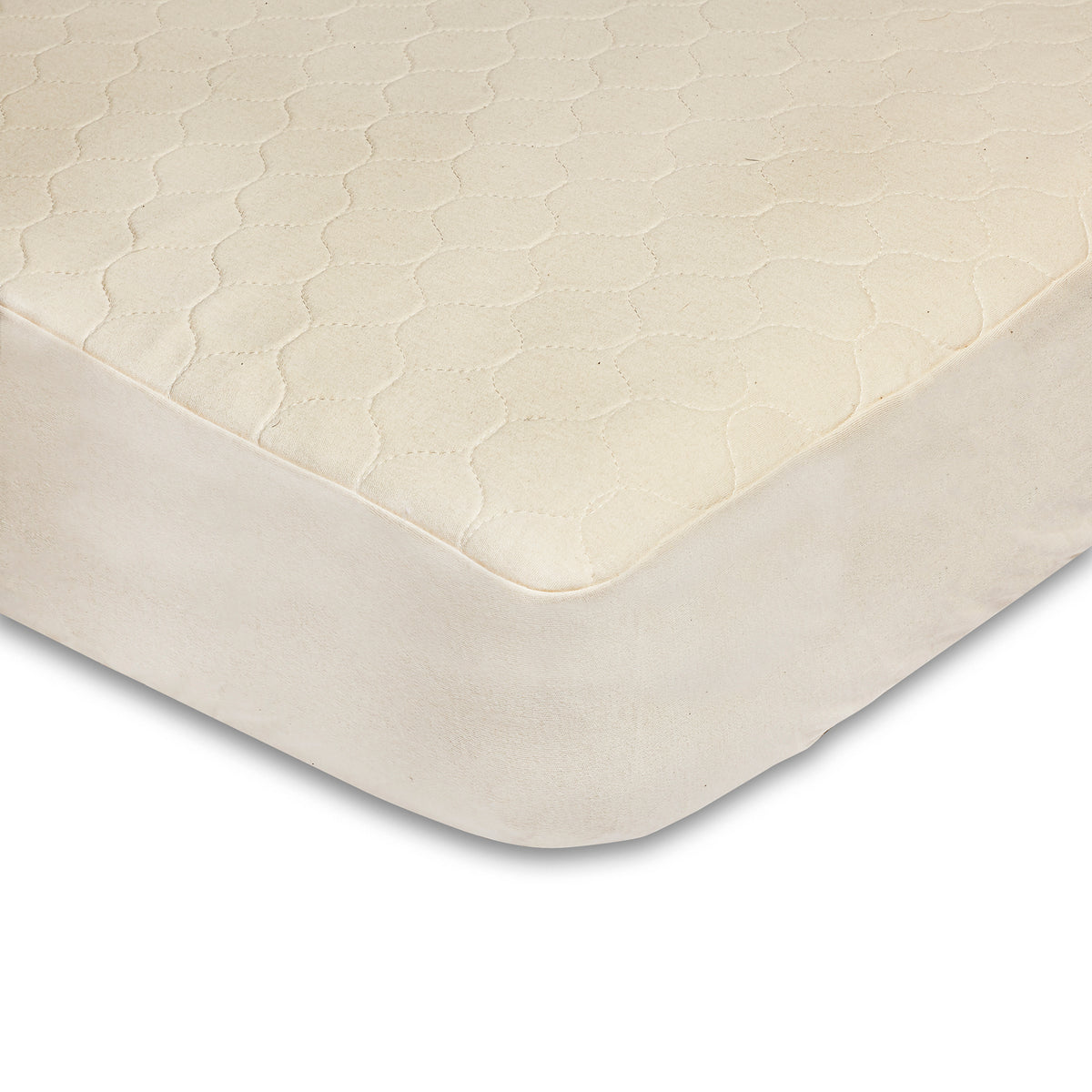 TL Care Mini Crib Size Waterproof Fitted Quilted Mattress Pad Portable Cover