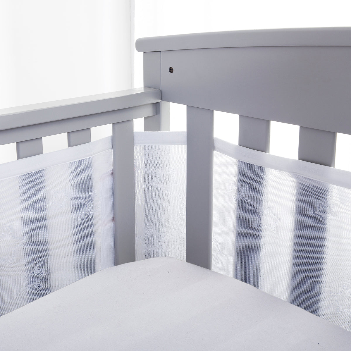 Breathable baby mesh crib liner hot sale