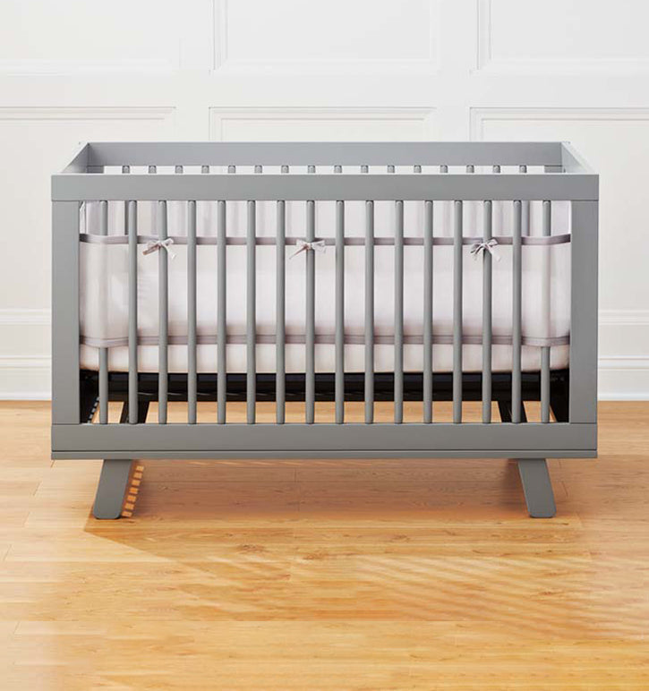 BreathableBaby Breathable Mesh Liner for Full-Size Cribs, Classic 3mm Mesh,  Safari Fun Too (Size 4FS Covers 3 or 4 Sides)