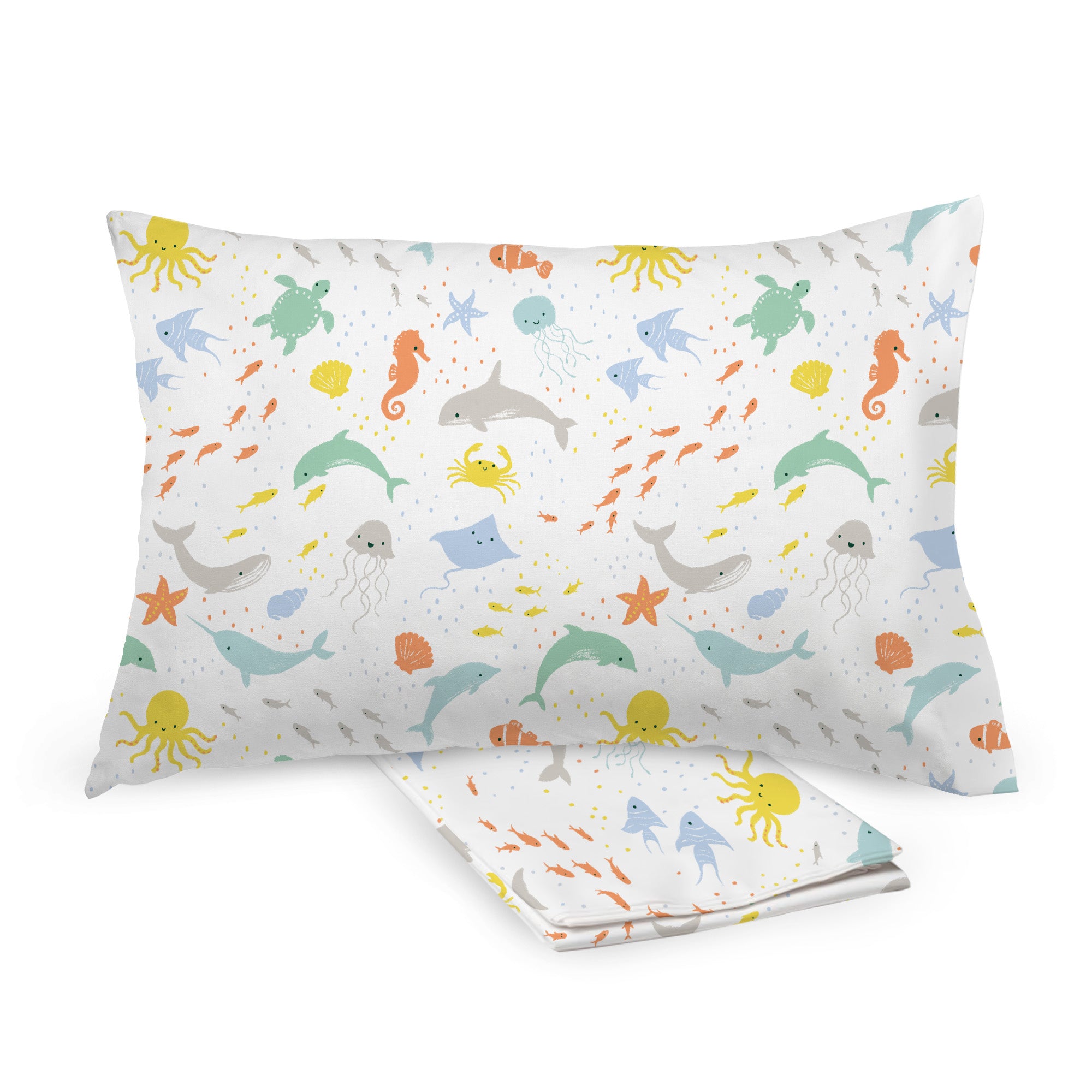 Cotton Percale Pillowcase, For 13