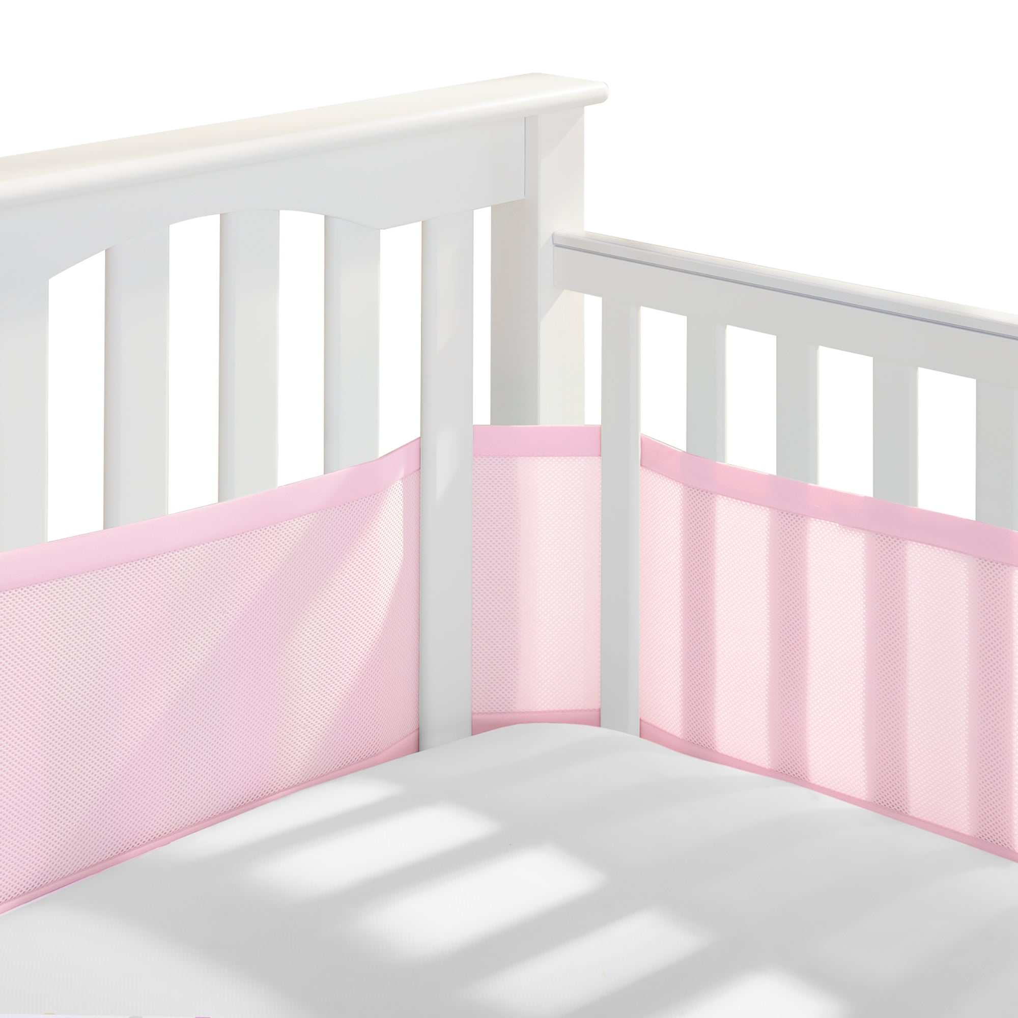 BreathableBaby® for Pottery Barn Baby Linen Mesh Liner, Crib Bedding