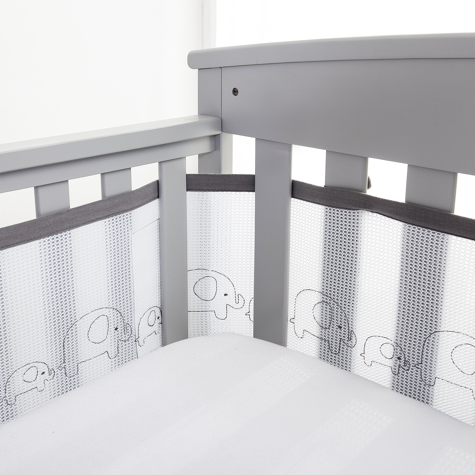 Baby Breathable Crib Bumper Pads for Standard Cribs (6PCS) – BlueBird Baby