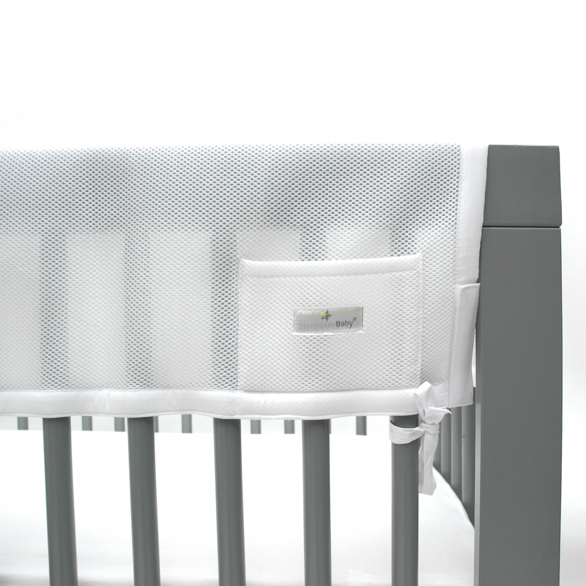Cheap Cot Guard Teething Outlet White Cot Rail Cover Teething Pad Cotton Rail Cover Crib Rail - Foto 8